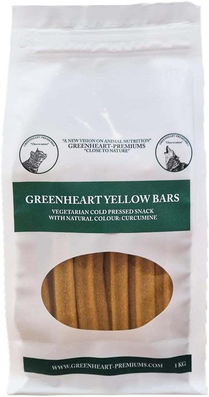 Yellow Bars Snacks For Dogs (1 Kg) - 100% Natural and Vegan Ingredients