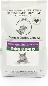 Adult Cat Kibble FISH & RICE (500 g) – Gluten-Free, 100% Natural Ingredients