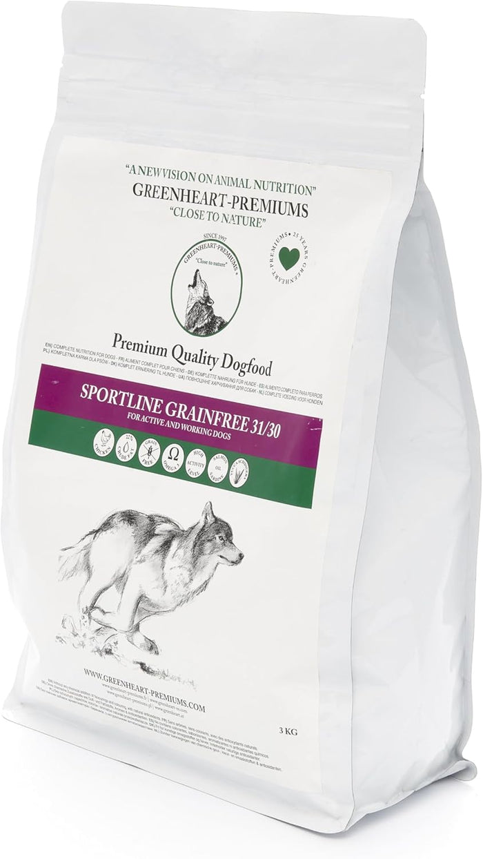 Crocchette per Cani Sportline Grainfree 31/30 (3 Kg) - 100% Ingredienti Naturali