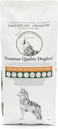 Medium Sensitive Fish Kibble for Adult Dogs (3 Kg) - 100% Natural Ingredients