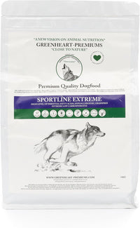 Sportline Extreme Dog Kibble (3 kg) for Sporting and Working Dogs, High Energy - 100% Natural Ingredients