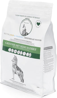 Adult Dog Kibble MEDIUM ENERGY (3 kg) - 100% Natural Ingredients