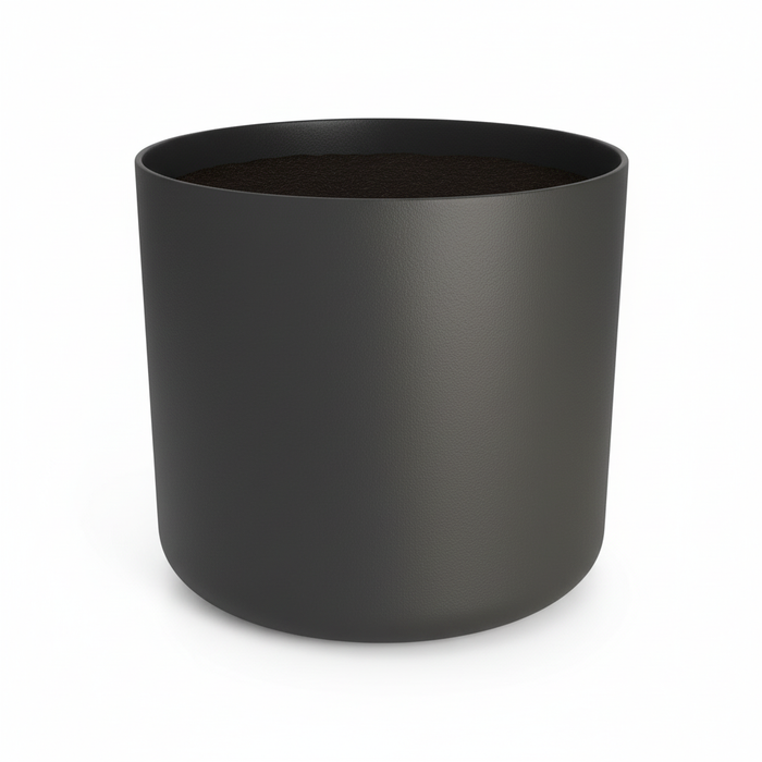 Vaso Elho B.for soft - Antracite - ⌀14 cm - ↕12,5cm