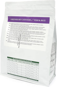 Adult Cat Kibble FISH & RICE (500 g) – Gluten-Free, 100% Natural Ingredients