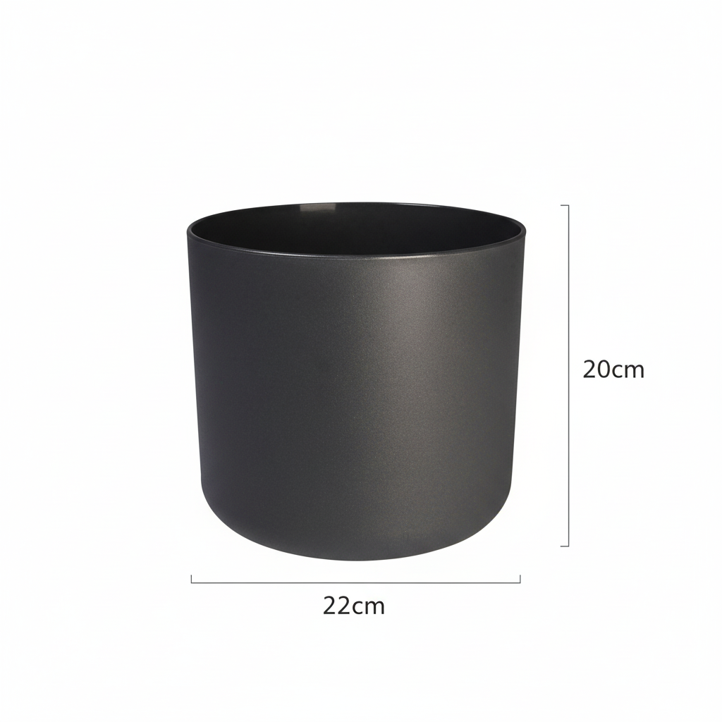 Elho B.for soft - Anthracite - ⌀22 cm ↕20cm