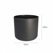 Elho B.for soft - Anthracite - ⌀22 cm ↕20cm
