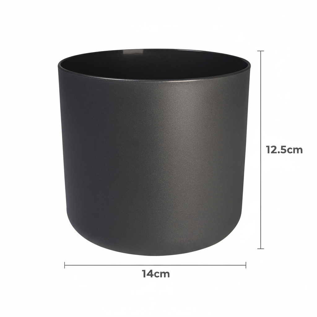 Elho B.for soft - Anthracite - Ø14cm - ↕12,5cm
