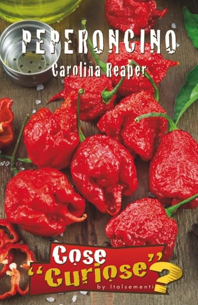 CHILI PEPPER SEED KIT | 5 Seed Packets | Jalapeño | Thai Dragon | Habanero Red | Cherry Chili (Bacio di Satana) | Carolina Reaper | Grow the heat at home!