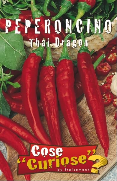 CHILI PEPPER SEED KIT | 5 Seed Packets | Jalapeño | Thai Dragon | Habanero Red | Cherry Chili (Bacio di Satana) | Carolina Reaper | Grow the heat at home!