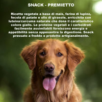 Yellow Stars Snacks For Dogs (1 Kg) - 100% Natural and Vegan Ingredients