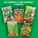 Load image into Gallery viewer, Peculiar Plant SEEDS KIT- 5 Bags SEEDS (Cape Gooseberry-Physalis peruviana, Lemongrass-Cymbopogon, Cotton Plants-Gossypium, Mexican Mini Cucumber, Sensitive Plant (Mimosa Pudica)
