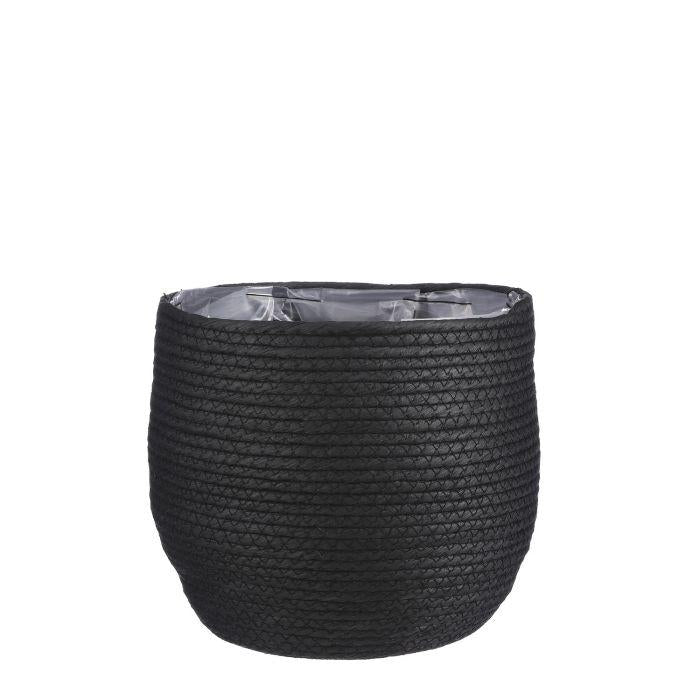 Cesto Jorck, Nero - Ø26cm