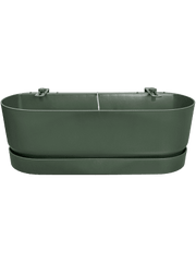 Elho Greenville Easy Balcony – Leaf Green - Ø25 cm