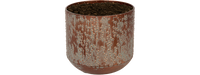 Vaso Lian Koper, Nero e Rame – Ø19cm