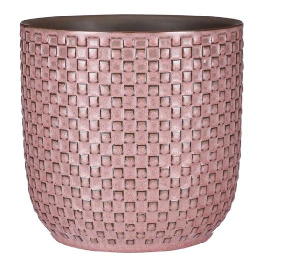 Vaso mini "Relief", Rosa - Ø7 cm
