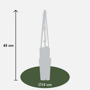 Clematis 'Jackmanii' - Ø15cm - ↕65cm