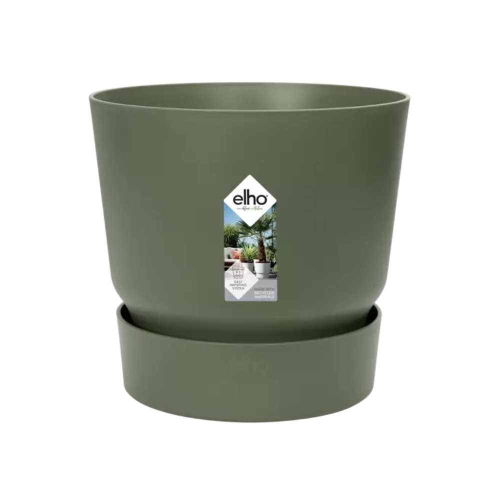 Elho greenvile round - Leaf Green - ⌀25cm