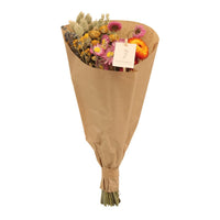 Fiori Secchi – Bouquet da Campo – Set da 8 – Ø20 cm - ↕50 cm