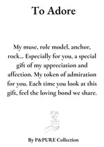 Load image into Gallery viewer, Ananas Rosita Gift "To Adore" WITH GREETING CARD! - Ø12cm - ↕35cm